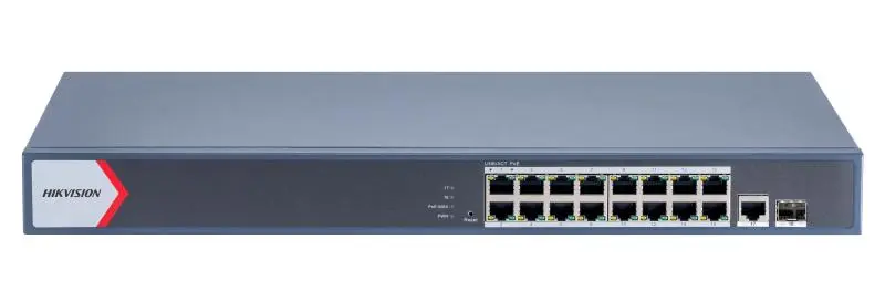 DS-3E1518P-EI/M 16 Port Gigabit Smart POE Switch